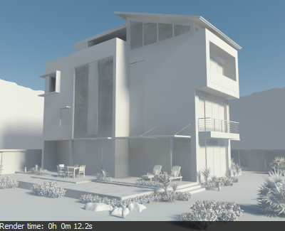 ambient occlusion vray sketchup